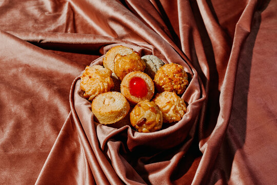 panellets, spanish marzipan confections