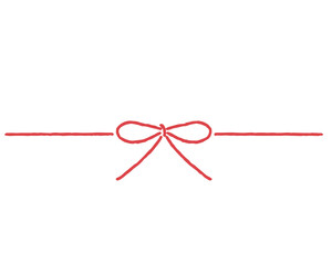 かわいいシンプルな水引