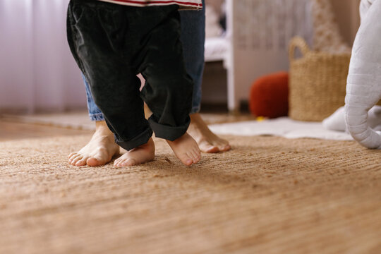 Anonymous parent support first step attempt  walk milestone learn home