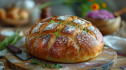 Refondo bread with special cut.