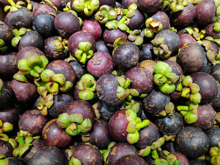 mangosteen on the market