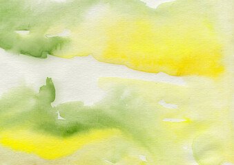 Watercolor abstract painting