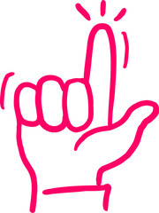 스마트폰 손동작 일러스