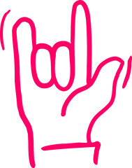 스마트폰 손동작 일러스