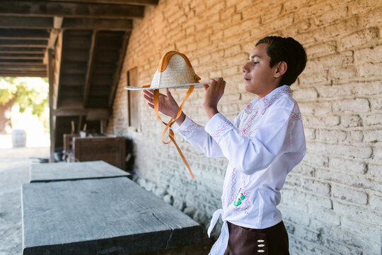 Charro outfit getting ready