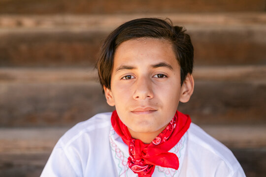 Mexican Vaquero Teenager portrait