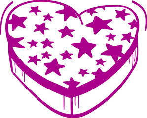 사랑 선물 결혼 프로포즈 일러스트