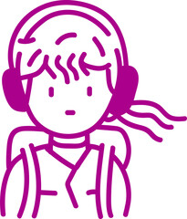 사람 직업 남자 여자 캐릭터 일러스트