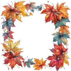 Fototapeta premium Picturesque Arrangement of Autumn Leaves