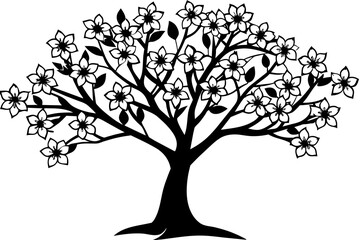 tree vector illustration