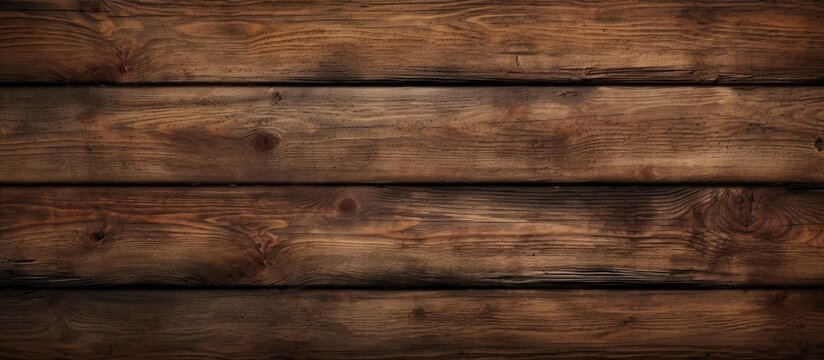 Wooden plank with textured surface for text.