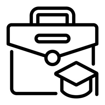 internship line icon