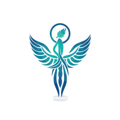 Fototapeta premium Caduceus Logo. Medical Symbol. Healthy Icon. 