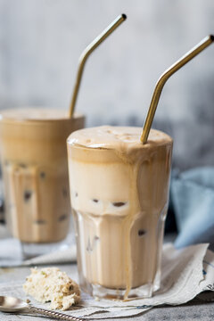 Greek style iced coffee