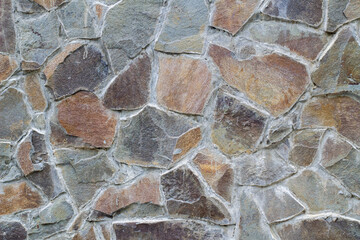 Wall cladding flagstone texture seamless background