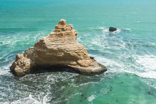 Island in Blue Water