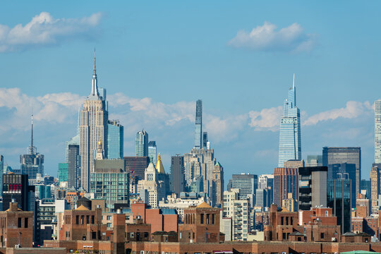 Midtown Manhattan from the Brooklyn foreshore