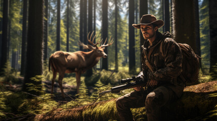 Hunter in Forest © Birgit Reitz-Hofmann
