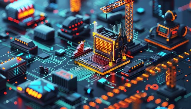 Full Stack Development Approach, full stack development approach with an image showing developers working on both frontend and backend components of a web or software application, AI