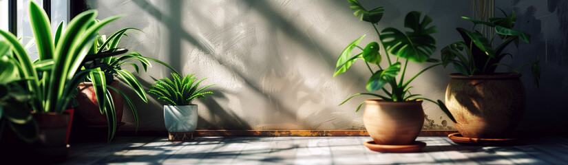 ndoor Plants Website Banner, Header Wallpaper