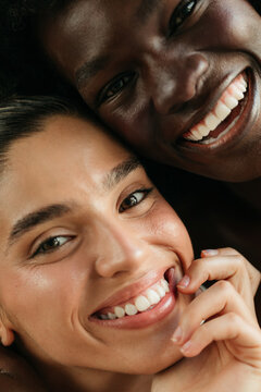 Two Young Woman Looking at Camera
