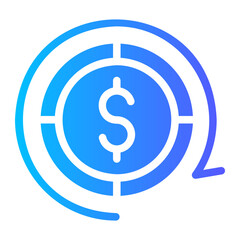 refund Gradient icon