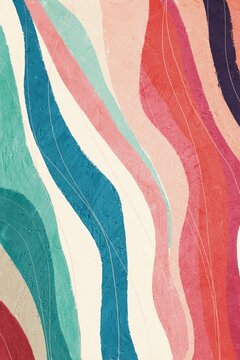 abstract background with multicolor stripes and lines
