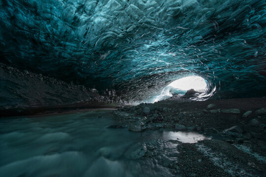 Amazing Glacial Cave in Iceland