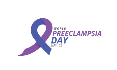 World Preeclampsia day. background, banner, card, poster, template. Vector illustration.