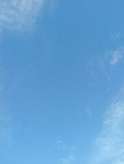 blue sky with clouds