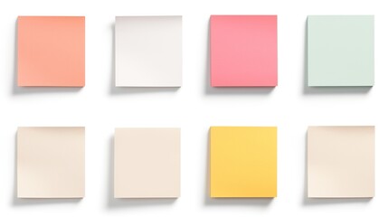 set of paper sheets