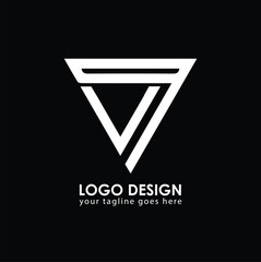 VQ VQ Logo Design, Creative Minimal Letter VQ VQ Monogram