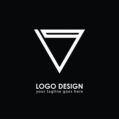 VQ VQ Logo Design, Creative Minimal Letter VQ VQ Monogram