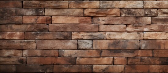 Textured brick wall background, construction sector