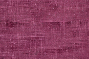 red hemp viscose natural fabric cloth color, sackcloth rough texture of textile fashion abstract background