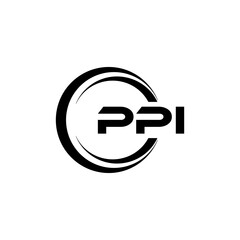 PPI Letter Logo Design, Inspiration for a Unique Identity. Modern Elegance and Creative Design. Watermark Your Success with the Striking this Logo.