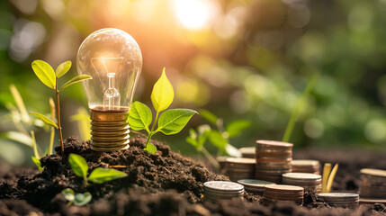 Light Bulb Tree and Coin Light Bulb Inspire Venture empowers entrepreneurs with capital for innovative startup ideas.