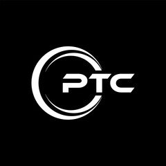 PTC Letter Logo Design, Inspiration for a Unique Identity. Modern Elegance and Creative Design. Watermark Your Success with the Striking this Logo.