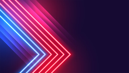eye catching trendy shiny neon lines abstract background design - 759389331