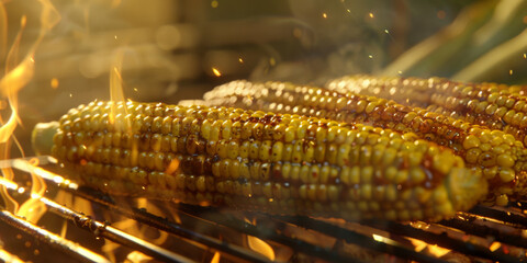 grilled corn, generative AI