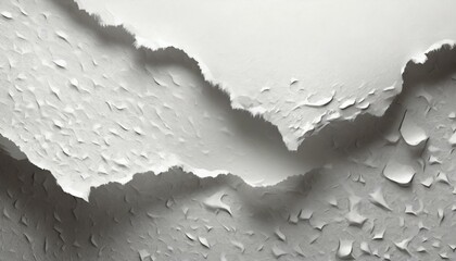 Illustration of torn and wet white paper texture.
 - obrazy, fototapety, plakaty