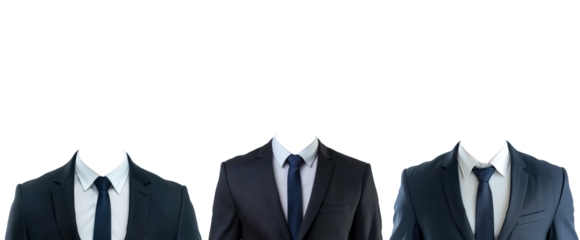 isolated and elegant formal men outfit for businessman