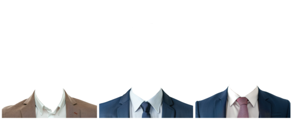 isolated and elegant formal men suit for office outfit