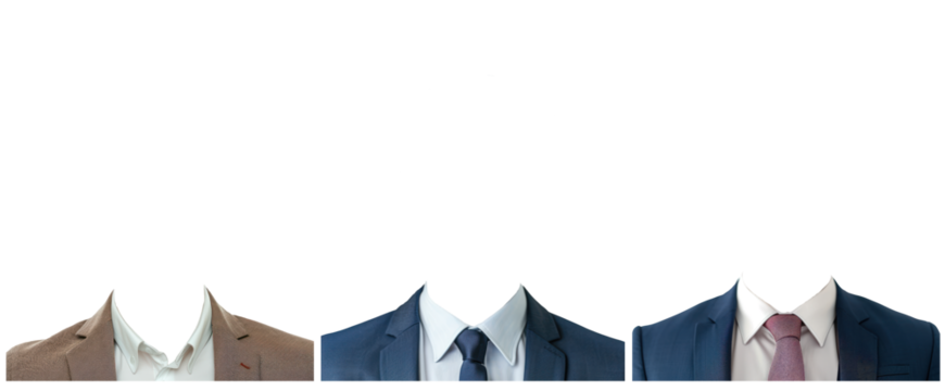 isolated and elegant formal men suit for office outfit