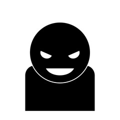 ビジネスアイコン「悪意」