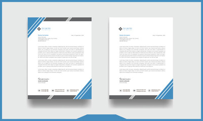 New Letterhead design template