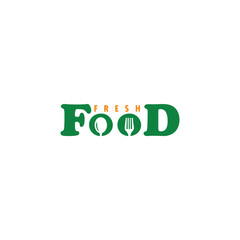 Fresh Food Logo Template Design