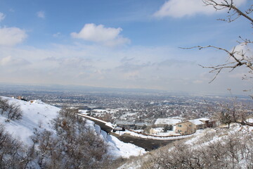 landscape in the city