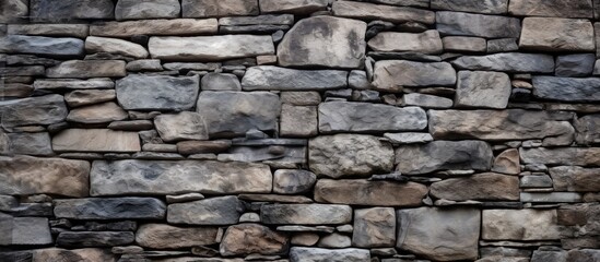 Stone Wall Background Suggesting Style