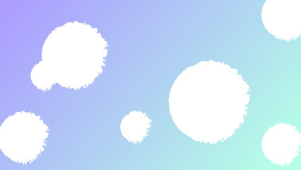 水玉のグラデーション背景